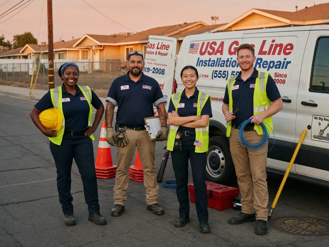 Gas Line Installation company in Conway, MI
